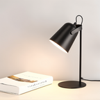 Regulowana nowoczesna lampa biurkowa LED z obrotowym kloszem