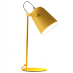 Regulowana nowoczesna lampa biurkowa LED z obrotowym kloszem