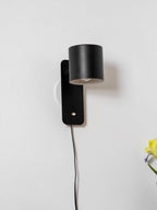 Regulowana obrotowa cylindryczna lampa ścienna