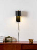 Regulowana obrotowa cylindryczna lampa ścienna