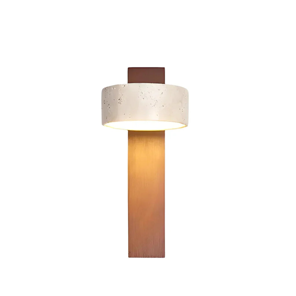 Regulowana obrotowa cylindryczna lampa ścienna kinkietowa