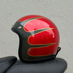 Retro chopper kask otwarty, certyfikat DOT i ECE, VesperRyder