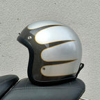 Retro chopper kask otwarty, certyfikat DOT i ECE, VesperRyder