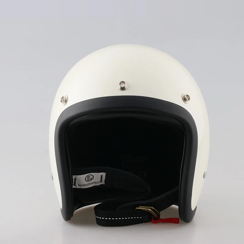 Retro chopper kask otwarty, certyfikat DOT i ECE, VesperRyder
