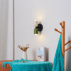 Retro industrialna lampa ścienna z 2 obrotowymi głowicami do salonu, sypialni lub przedpokoju