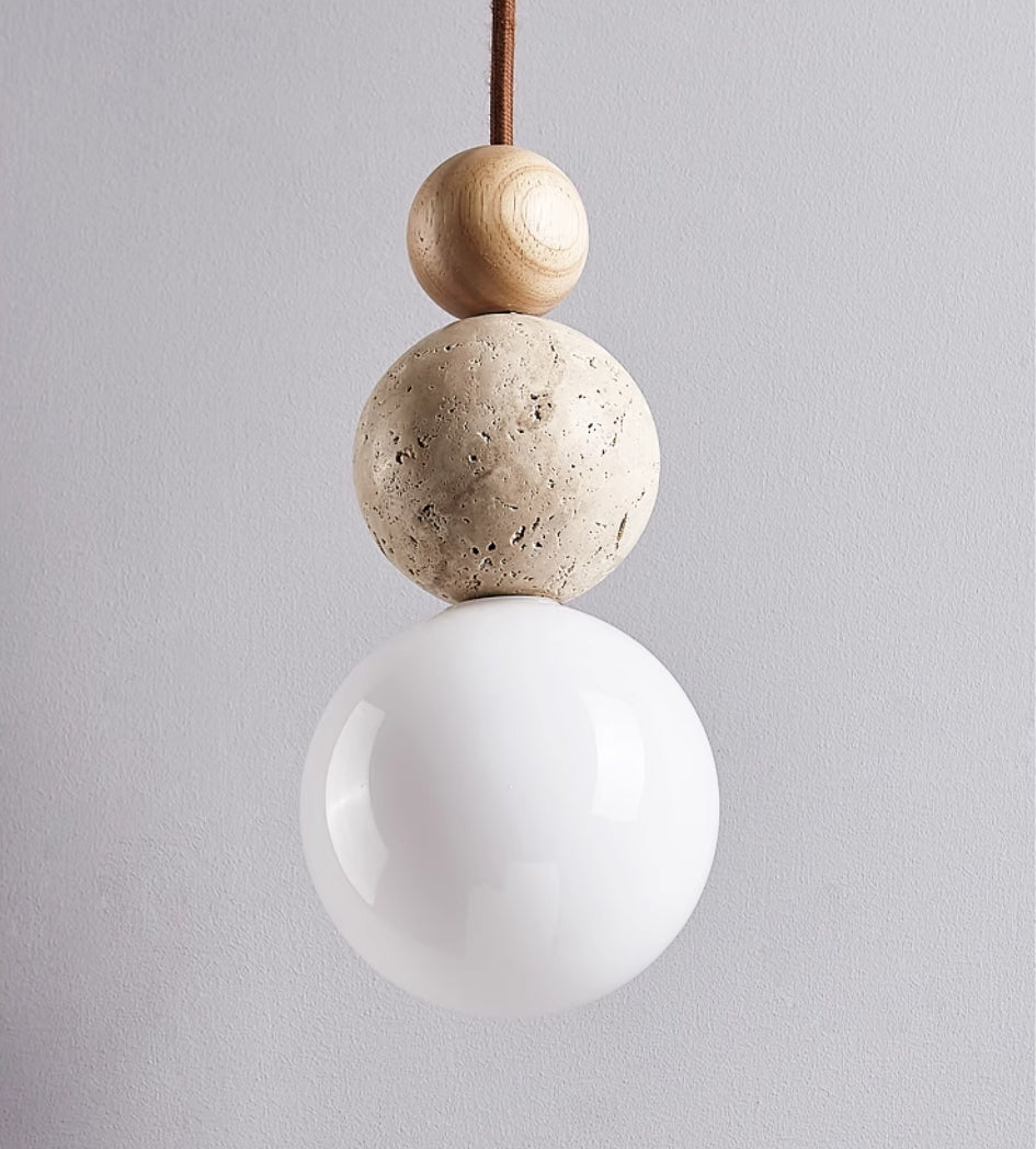 Rustykalna lampa wisząca – elegancka oprawa sufitowa