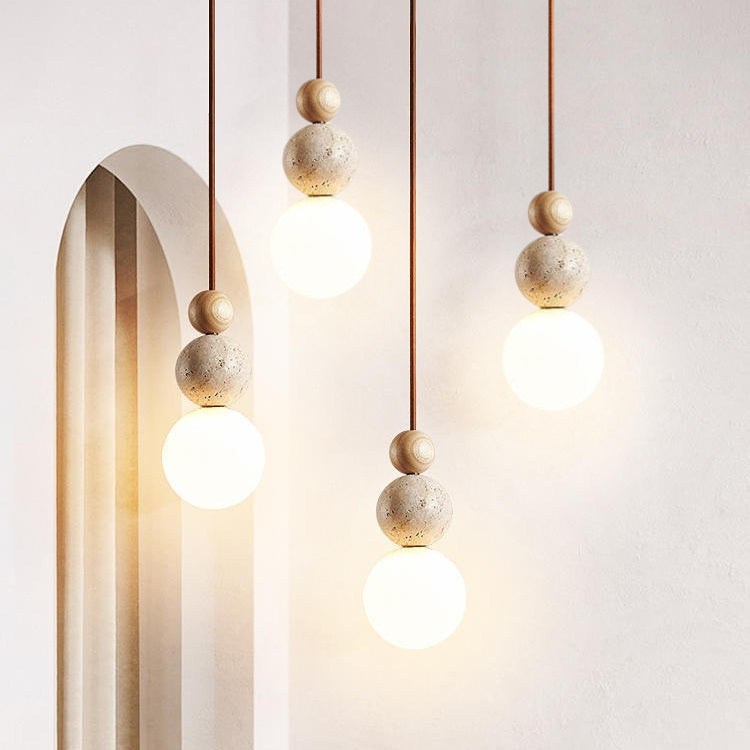 Rustykalna lampa wisząca – elegancka oprawa sufitowa