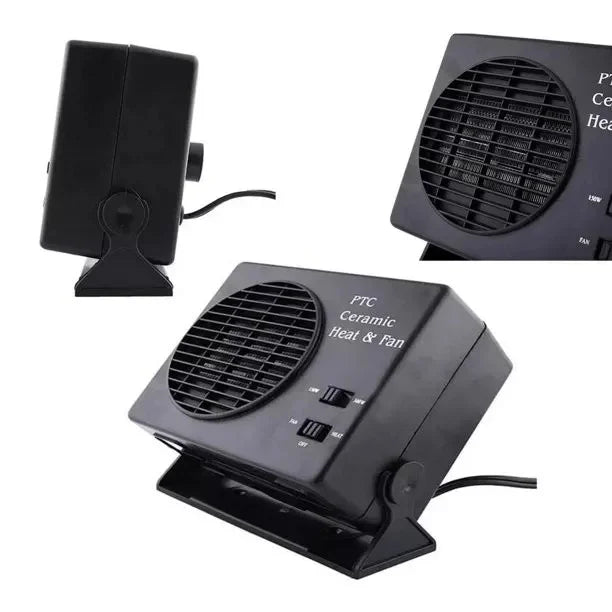 Samochodowy grzejnik 150 W 300 W 12 V ceramiczny wentylator z ogrzewaniem