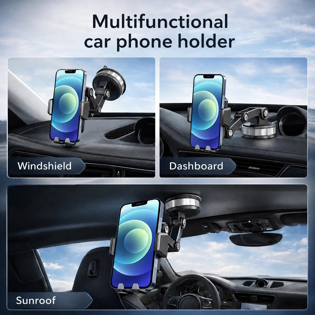 Samochodowy uchwyt na telefon | LuxGrip