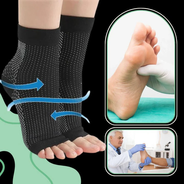 Skarpety neuropatyczne do łagodzenia bólu z kompresją terapeutyczną