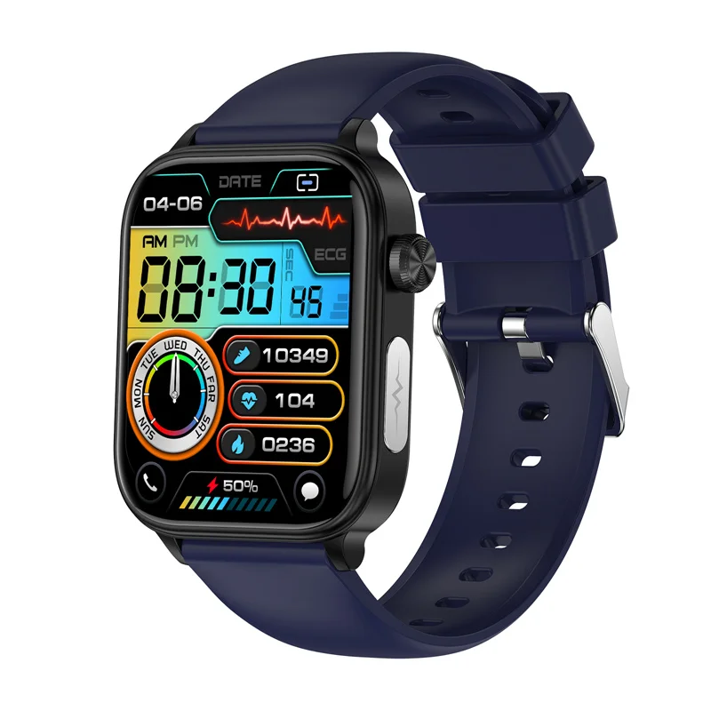 Smartwatch dla seniorów z monitorowaniem zdrowia i GPS