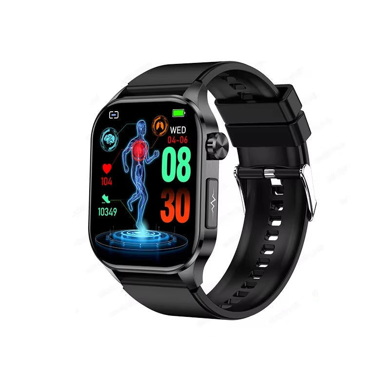 Smartwatch dla seniorów z pomiarem ciśnienia i cukru