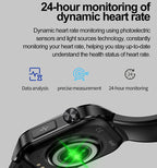 Smartwatch dla seniorów z pomiarem ciśnienia i cukru