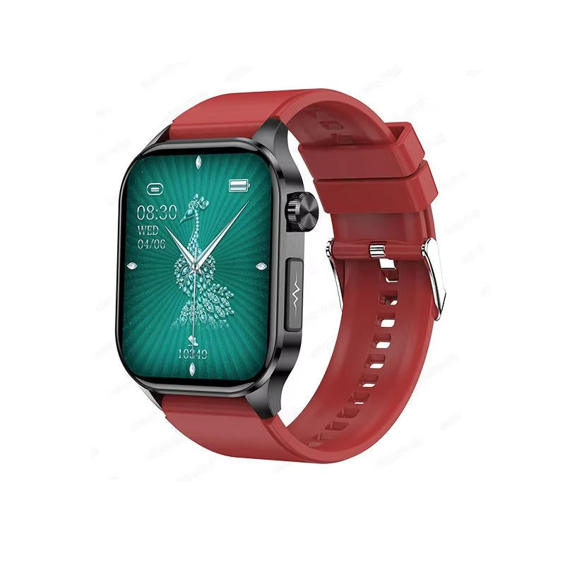 Smartwatch dla seniorów z pomiarem ciśnienia i cukru