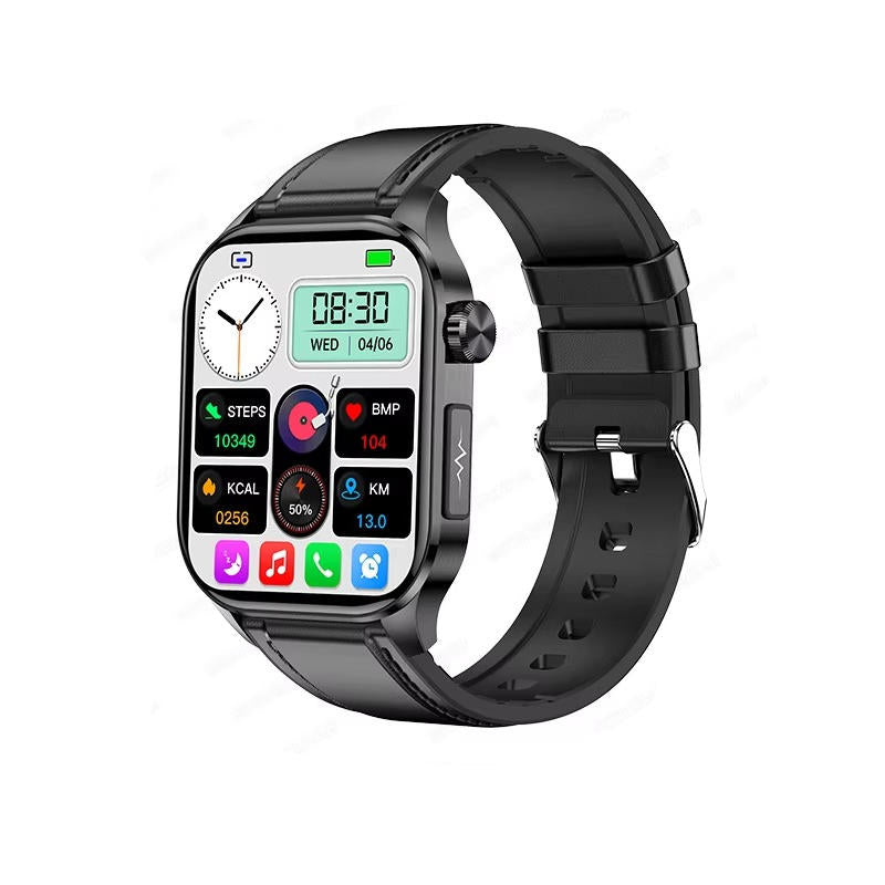 Smartwatch dla seniorów z pomiarem ciśnienia i cukru