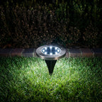 Solarne lampy najazdowe LED do ogrodu i ścieżek