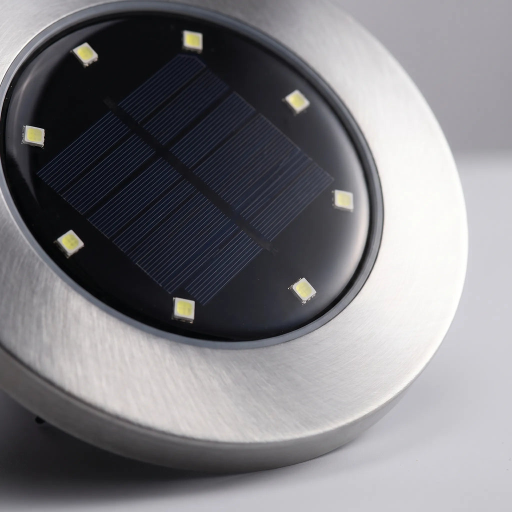 Solarne lampy najazdowe LED do ogrodu i ścieżek