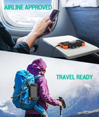 Solarny powerbank awaryjny Rivanta IPX4