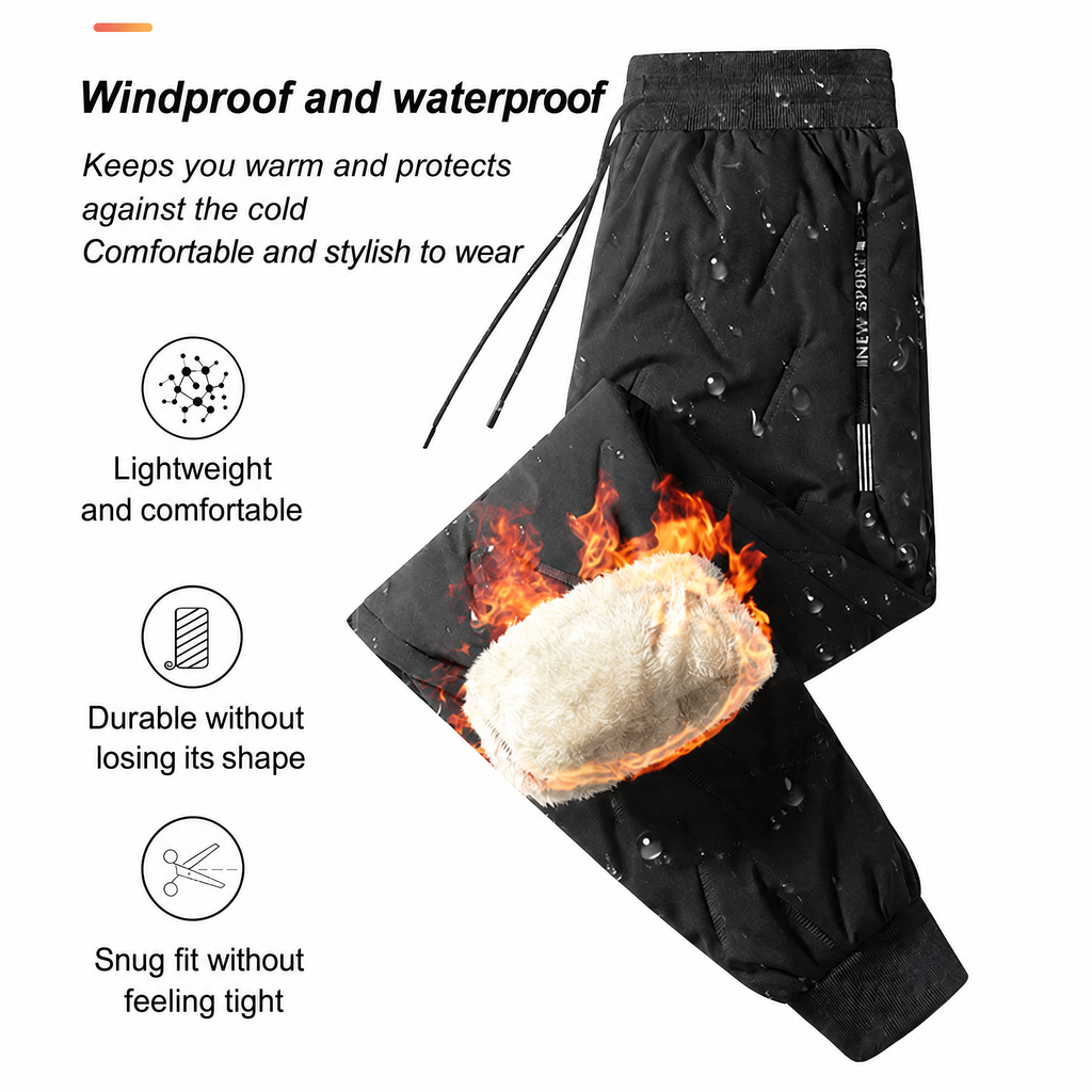 Spodnie termiczne | Wodoodporne i wiatroszczelne | Oddychające i ciepłe | WeatherShield