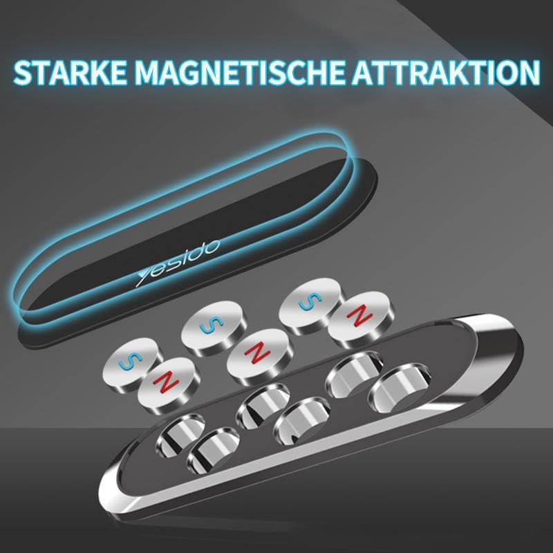 Stabilny Magnetyczny Uchwyt na Telefon do Samochodu