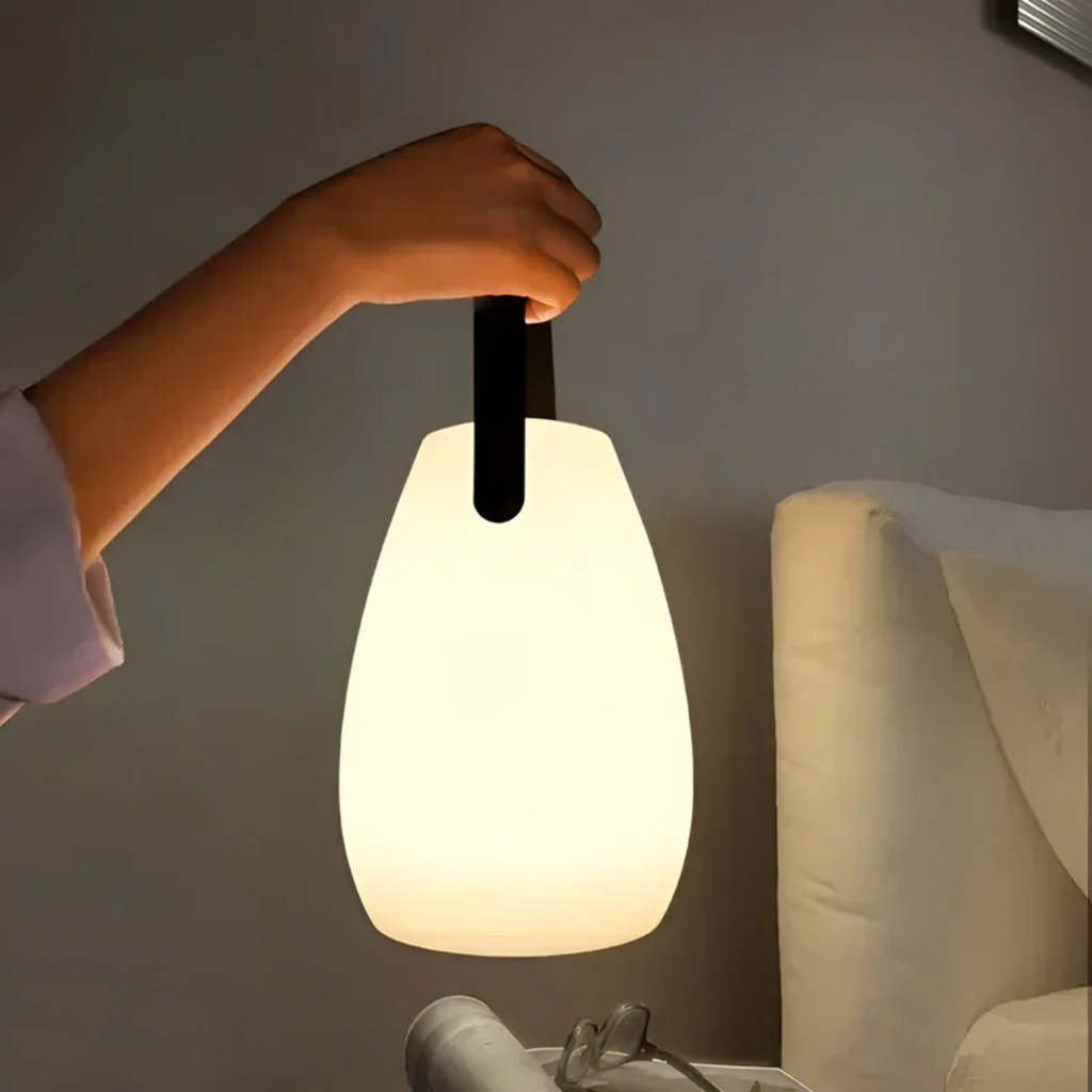 Stylowa bezprzewodowa wodoodporna lampa stołowa