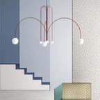 Stylowa designerska lampa wisząca do salonu