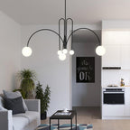 Stylowa designerska lampa wisząca do salonu