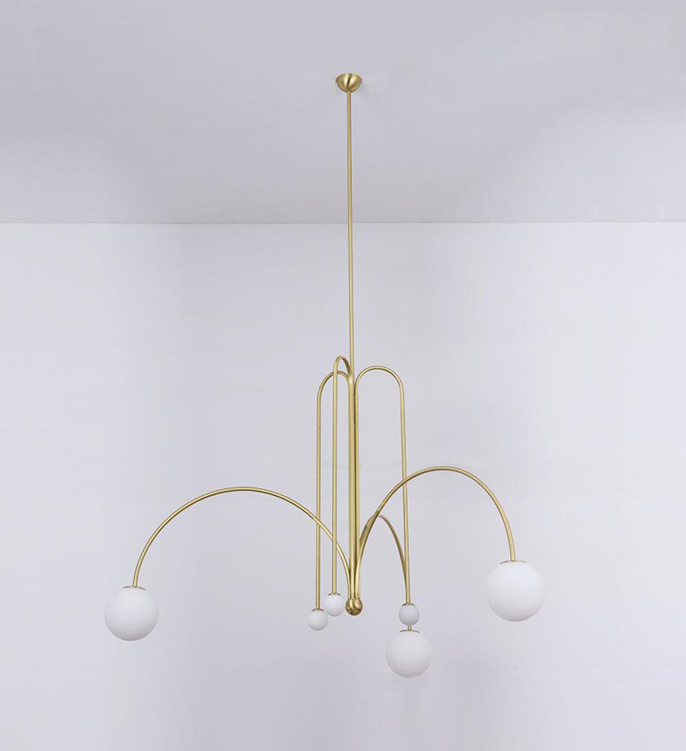 Stylowa designerska lampa wisząca do salonu