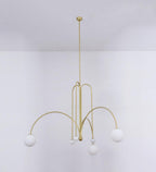 Stylowa designerska lampa wisząca do salonu