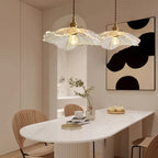 Stylowa elegancja wnętrz kwiatowa lampa wisząca do nowoczesnego domu