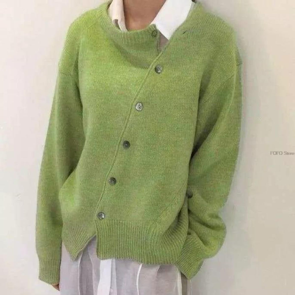 Sweter kaszmirowy damski - miękka dzianina