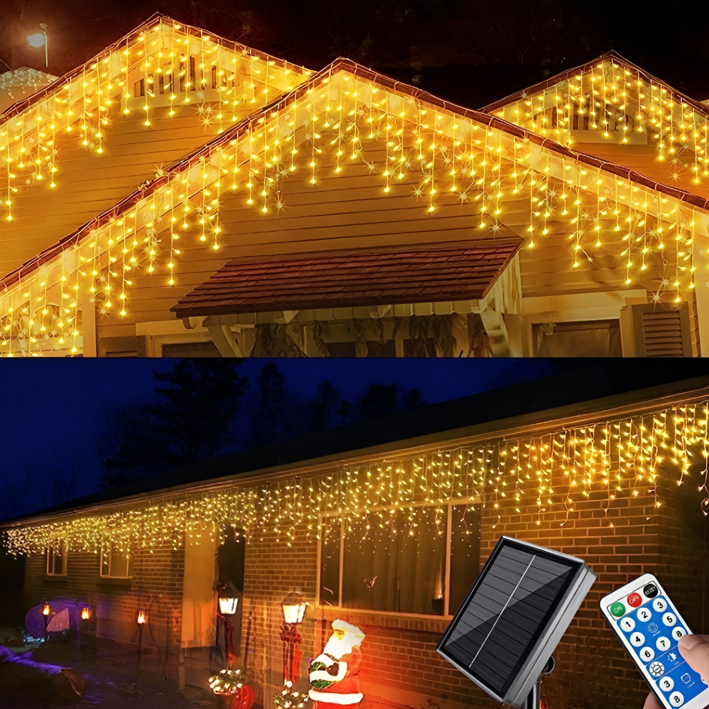 Kurtyna świetlna zewnętrzna GlowCurtain