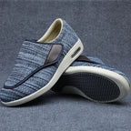 Szerokie buty na opuchnięte stopy z regulowanymi paskami i wyjmowanymi wkładkami z pianki Memory Foam
