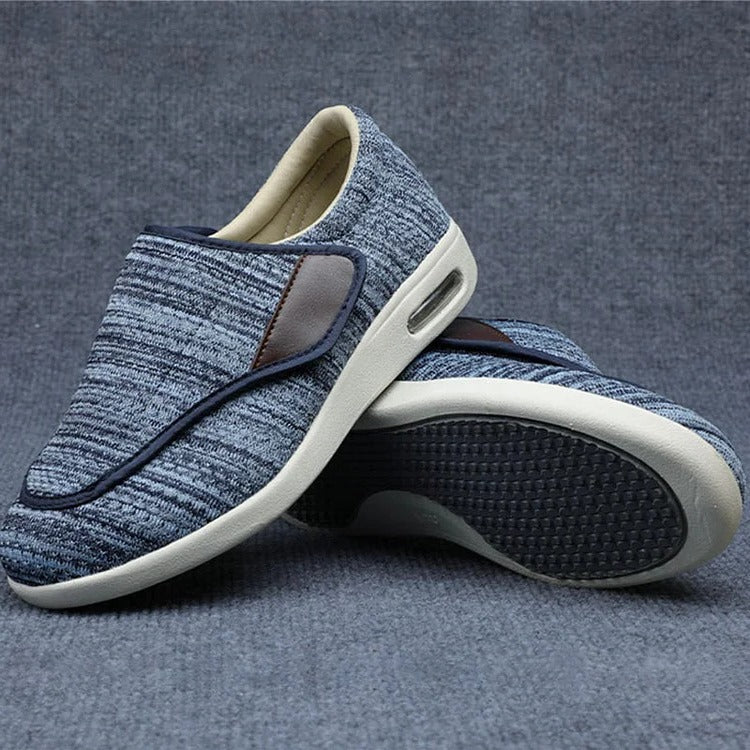 Szerokie buty na opuchnięte stopy z regulowanymi paskami i wyjmowanymi wkładkami z pianki Memory Foam