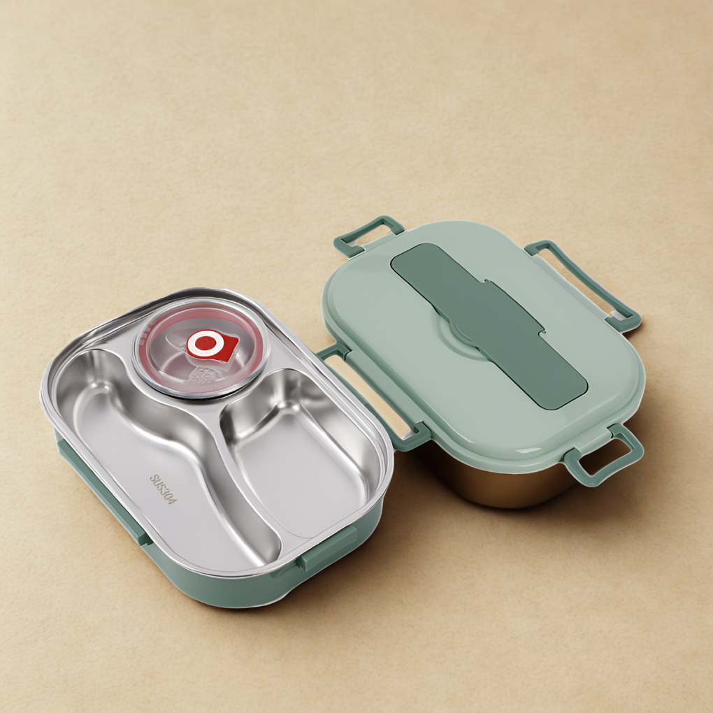 Termiczny lunch box ze stali nierdzewnej