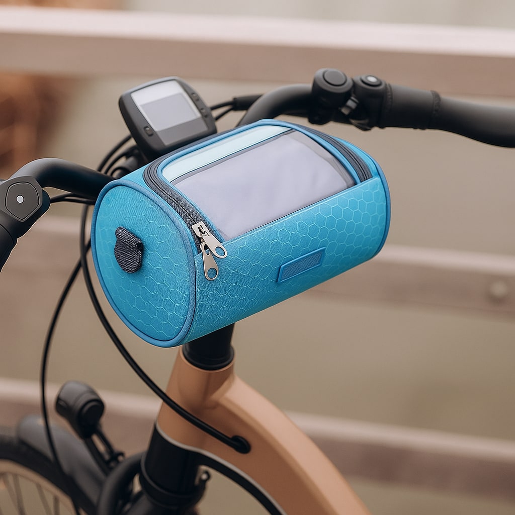 Torba na kierownicę roweru | Wodoodporna torba rowerowa z ekranem dotykowym | Tourix