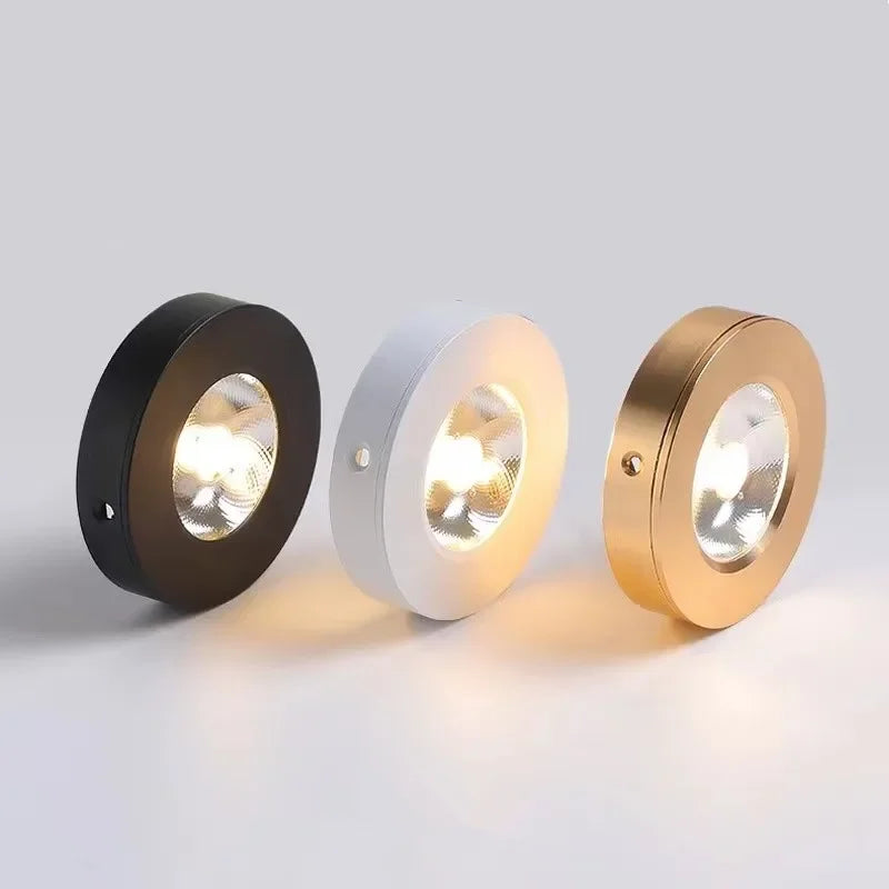 Ultracienka sufitowa lampa LED z aluminium i technologią antyrefleksyjną do kuchni, łazienki i salonu 90–260 V