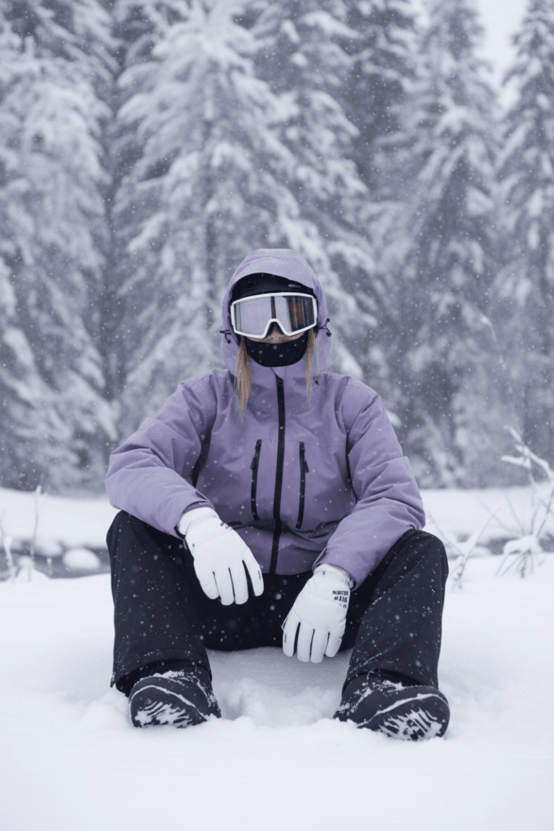 Unisex kurtka narciarska i snowboardowa odporna na warunki atmosferyczne