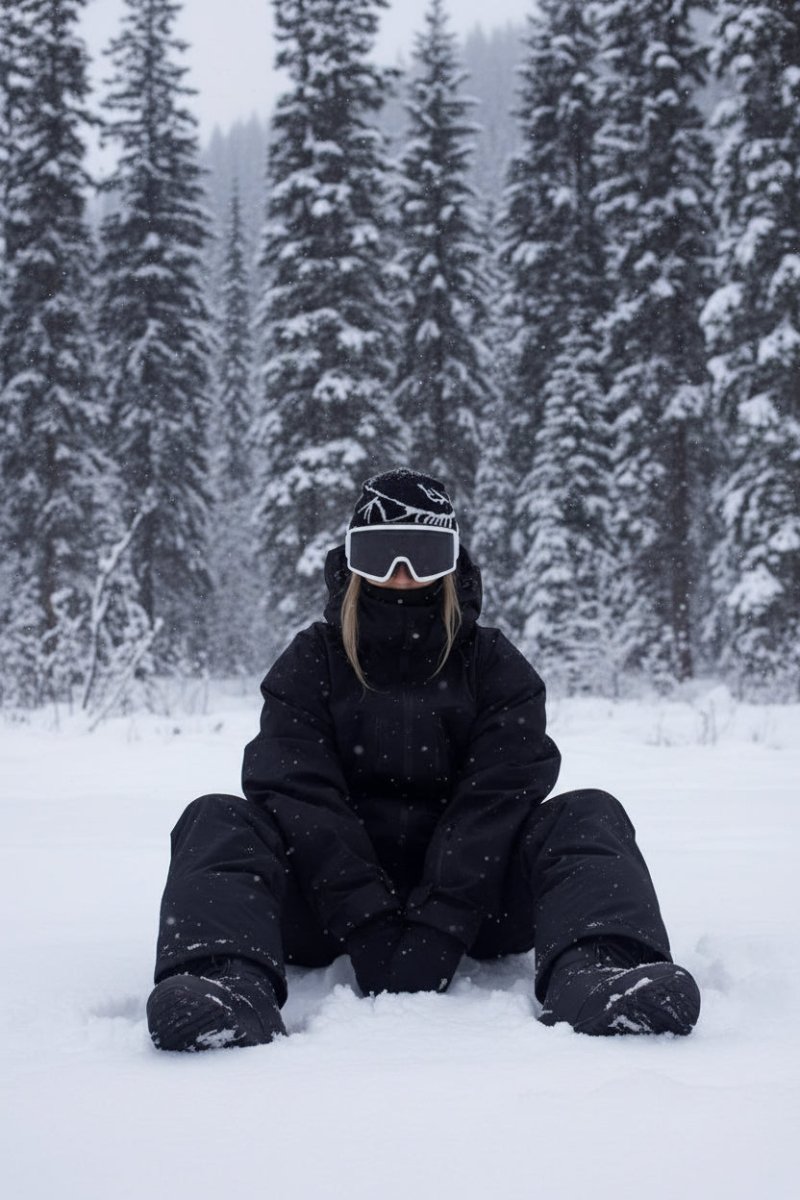 Unisex kurtka narciarska i snowboardowa odporna na warunki atmosferyczne