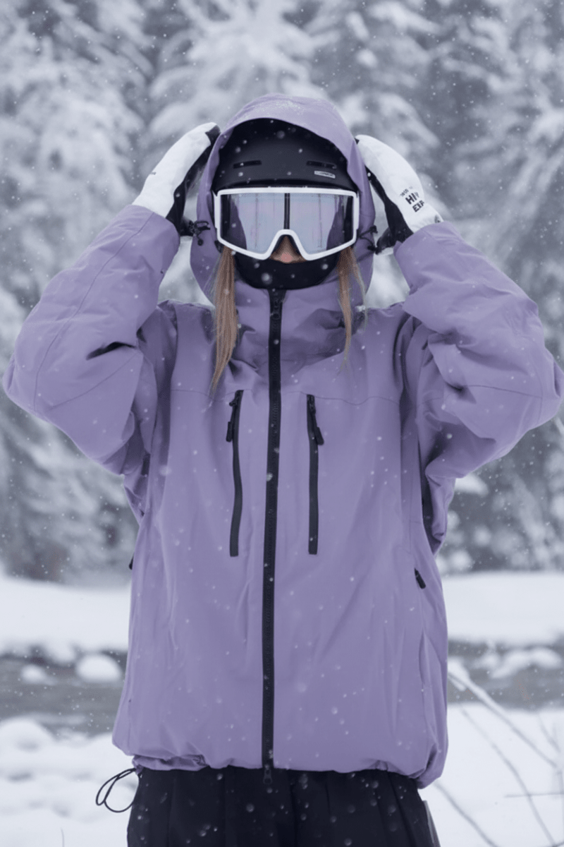 Unisex kurtka narciarska i snowboardowa odporna na warunki atmosferyczne