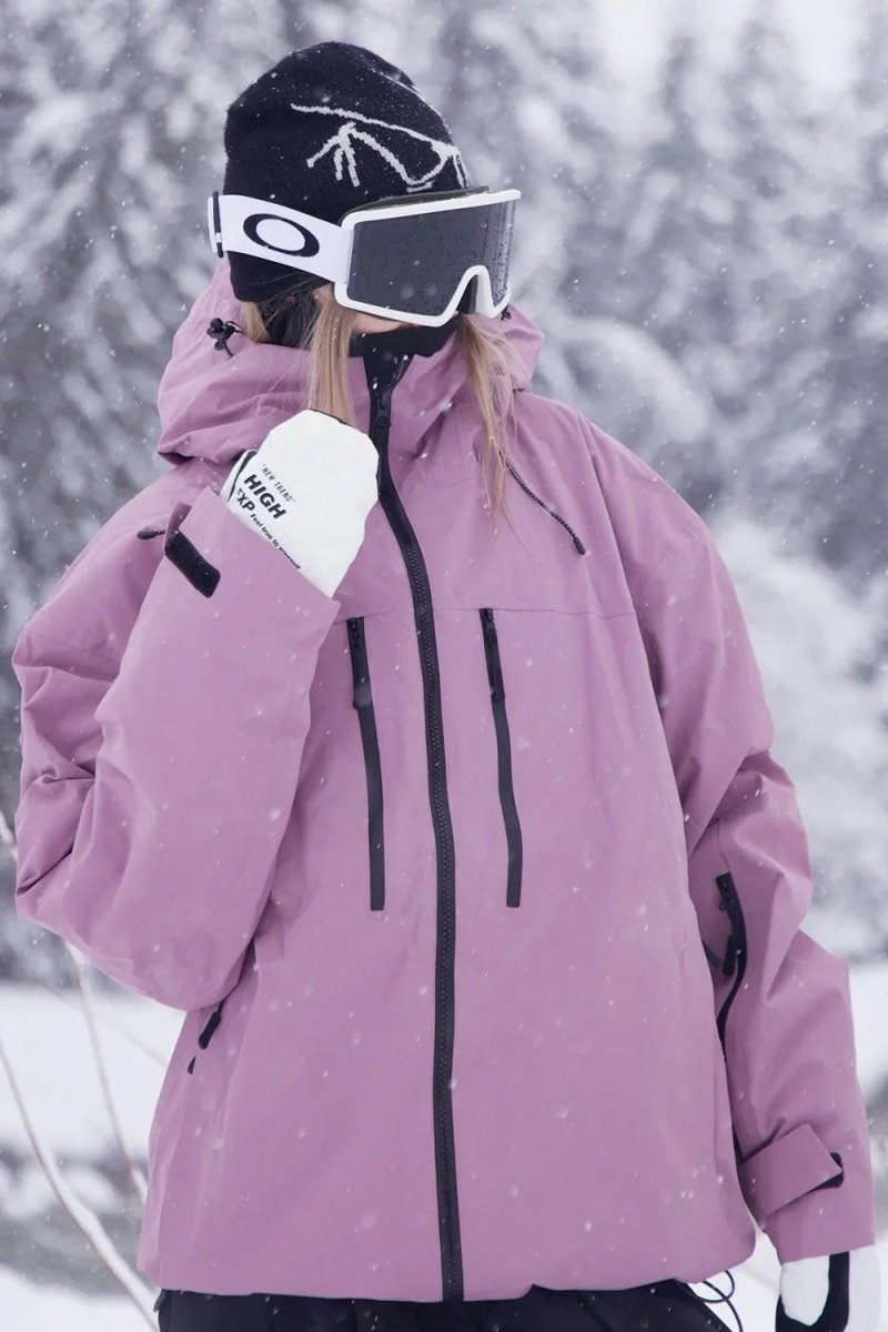 Unisex kurtka narciarska i snowboardowa odporna na warunki atmosferyczne