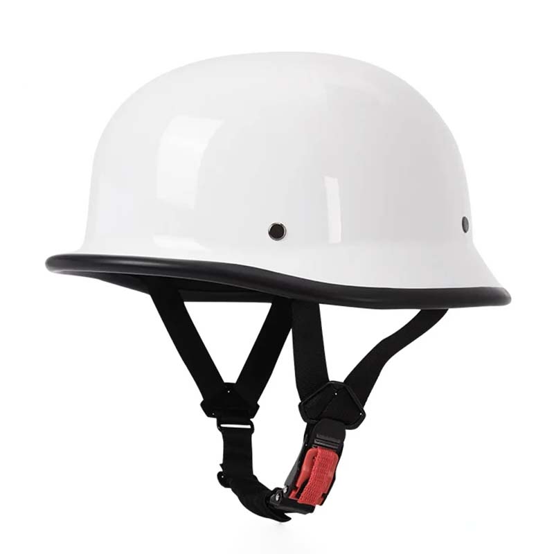 Unisex Półkask Motocyklowy - Komfort i Bezpieczeństwo ECE/DOT