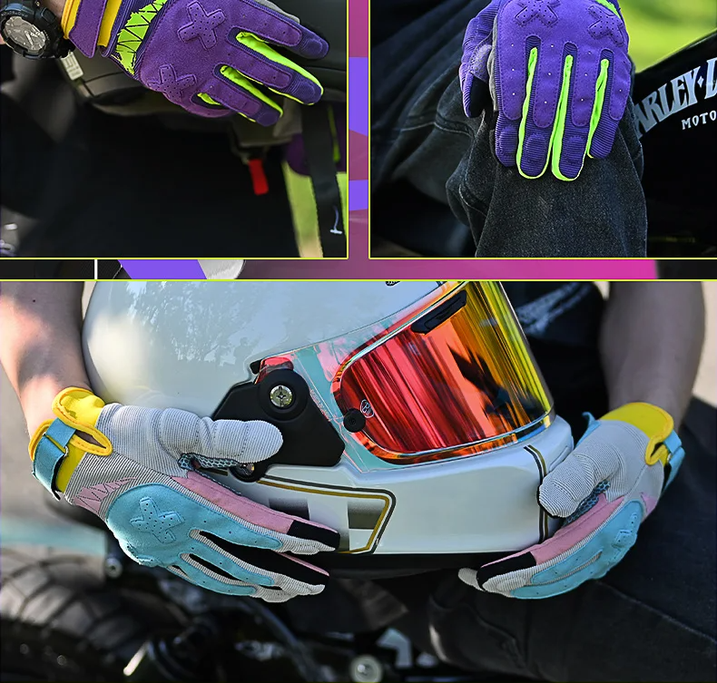 Unisex rękawice motocyklowe Cyberwave