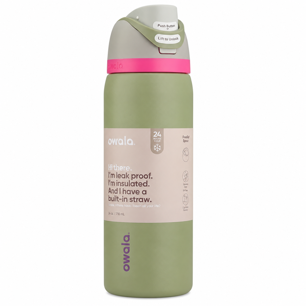 Uniwersalna Butelka Termiczna ze Słomką na Wodę 600ml-1L