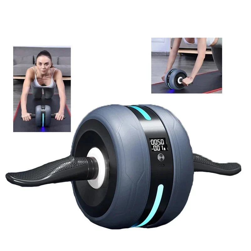 Uniwersalne Koło Ab Wheel z Licznikiem – Trening Brzucha