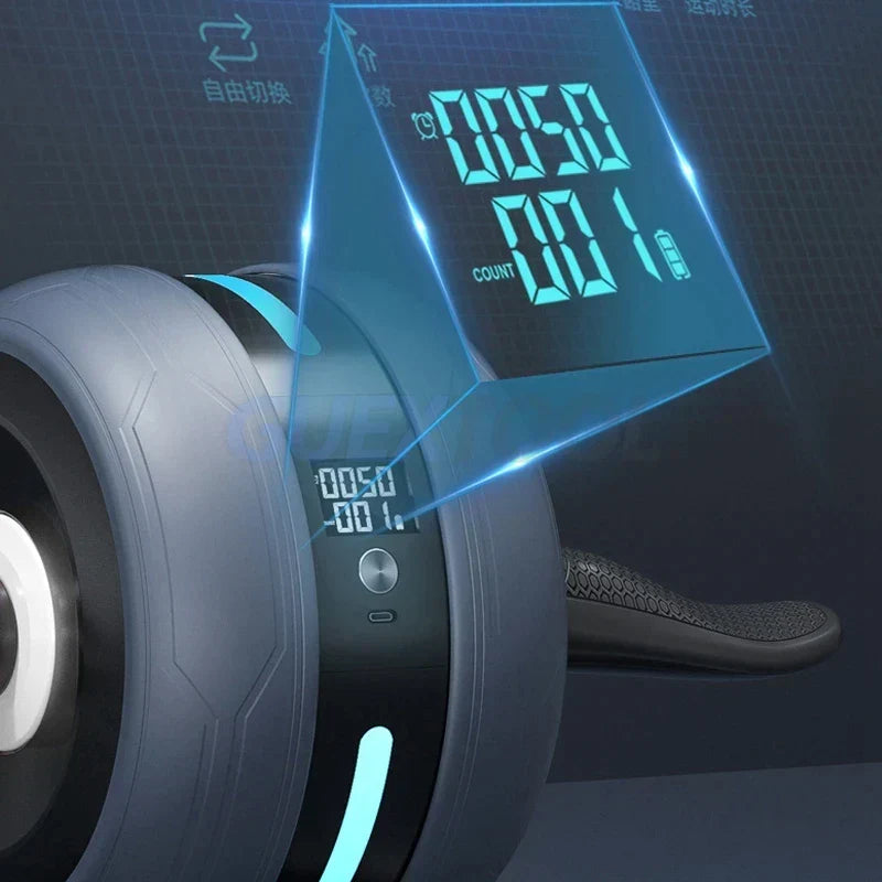 Uniwersalne Koło Ab Wheel z Licznikiem – Trening Brzucha