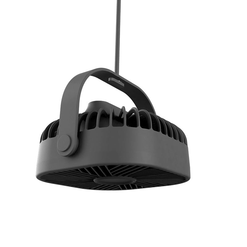 Wentylator przemysłowy okrągły sufitowy unisex z obrotowym uchwytem do przenoszenia