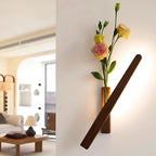 Wielofunkcyjny wazon lampa ścienna - łatwy w przyklejeniu
