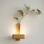 Wielofunkcyjny wazon lampa ścienna - łatwy w przyklejeniu