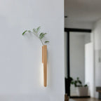Wielofunkcyjny wazon lampa ścienna - łatwy w przyklejeniu